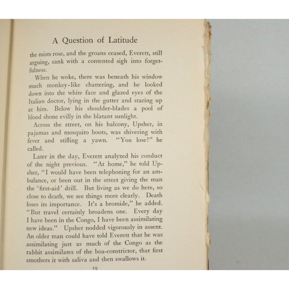 Antique Book "Once Upon A Time" Richard H Davis, Charles Scribner's Sons 1910 - Picture 9 of 10